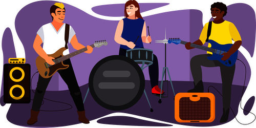 Illustrasjon for Band