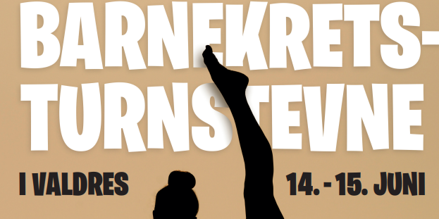 Bilde/illustrasjon for Barnekretsturnstevne i Slidre 15.juni!