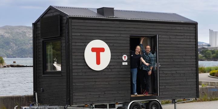 Bilde/illustrasjon for DNT-hytta på hjul kommer til Valdres i uke 44 – har du lyst til å overnatte i den? DNT-hytta på hjul kommer til Valdres i uke 44 – har du lyst til å overnatte i den?